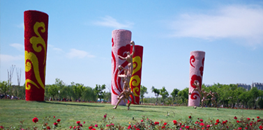 【山東】千年水城東望處，看慣繁華看繁花——聊城九州洼月季公園五一盛大開放